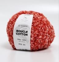 BOUCLE COTTON 811 38% меринос 12% альпака 38% хлопок 12% па 140м/100г