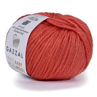 GAZZAL BABY WOOL XL 819; Состав: 40% Шерсть мериноса, 20% Кашемир ПА, 40% Акрил; 50 г/100 м
